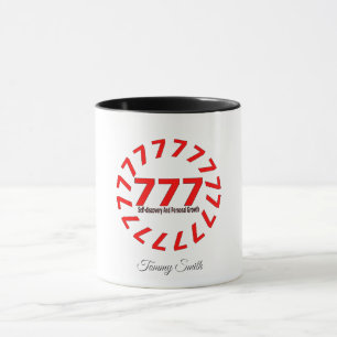 Mug Angel Numéro 777 - Réveil spirituel et de la chanc