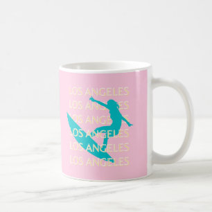 Mug Angeles Travel Art, Californie, Travel Art, Preppy