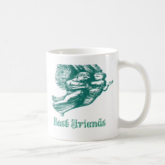 Mug Anges de meilleurs amis (Droite)
