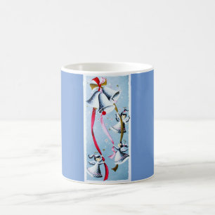 Mug Anges de mod de la belle moitié du siècle vintage