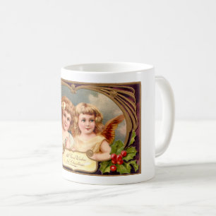 Mug Anges de Noël Vintage