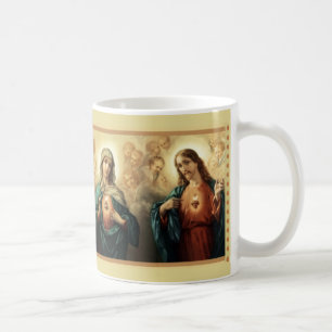 Mug Anges impeccables sacrés de Mary de coeur de Jés