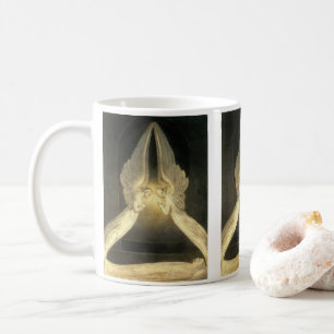 Mug Anges vintage planant au-dessus de Jésus-Christ