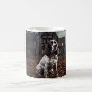 Mug Anglais Springer espagnol Halloween effroi