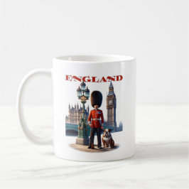 Mug Angleterre Buckingham Palace Guard et Bulldog