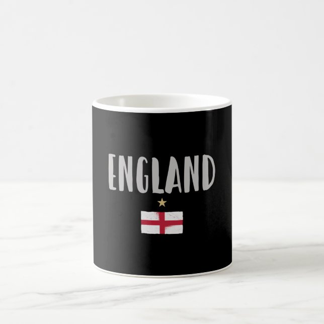 Mug Angleterre Fan Shirt Anglais Drapeau (Centre)