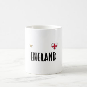 Mug Angleterre Fan Shirt Anglais Drapeau