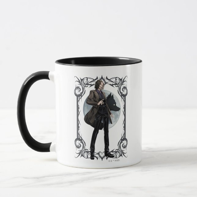 Mug Animagus noir Anime Sirius (Gauche)