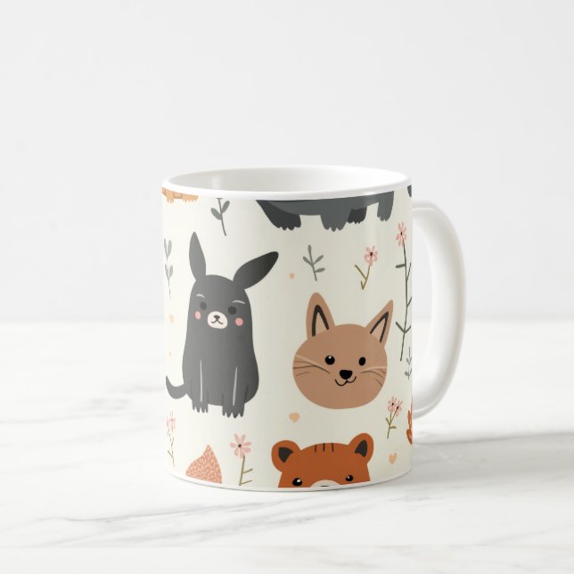 Mug animal (Devant droit)