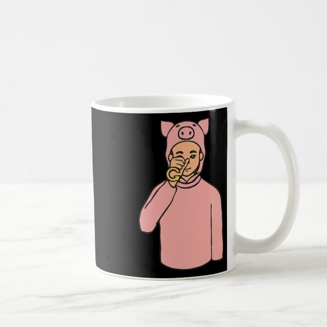 Mug Animal Asl Gesture main Sourds Acteurs de perte d' (Droite)