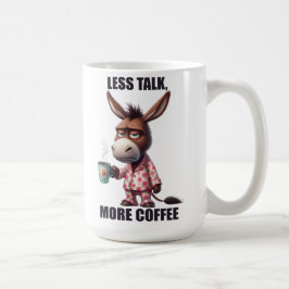 Mug Animal/Café/âne amusant