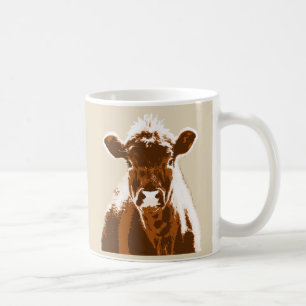 Mug Animal de ferme à la vache Brown