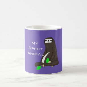 Mug Animal d'esprit de paresse