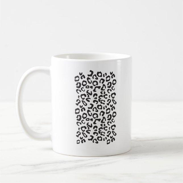 Mug Animal Léopard Drôle (Gauche)