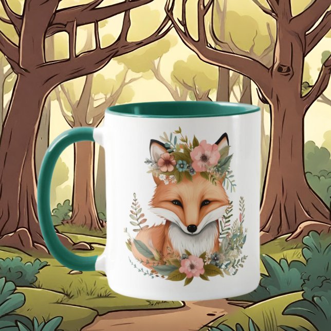 Mug animal mignon amateur de renards (Créateur téléchargé)