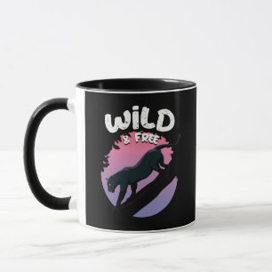 Mug Animal sauvage et libre de la Panthère noire