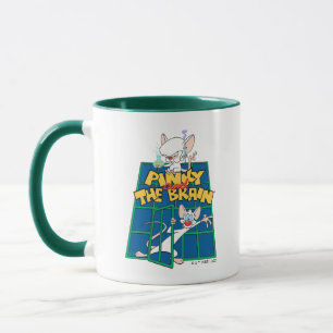 Mug Animaniacs   Pinky et le graphique de la cage céré