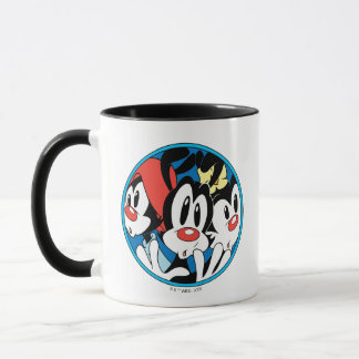 Mug Animaniacs | Warner Siblings Circle Graphic