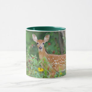 Mug Animaux de bébés cutest   Cerf à queue blanche dan