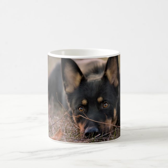 Mug Animaux de bébés cutest | Chiot berger allemand (Centre)