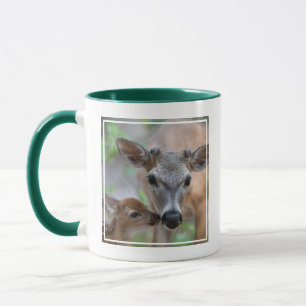 Mug Animaux de bébés cutest   Key Deer Stag & Fawn