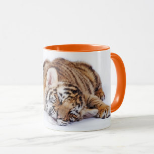 Mug Animaux de bébés cutest   Sleepy Baby Tiger Cub