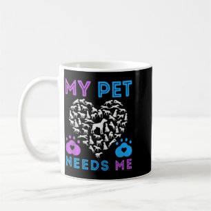 Mug Animaux de compagnie Besoin d'animaux de soutien é