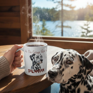 Mug Animaux de compagnie Dalmatien 'Au chalet' Personn