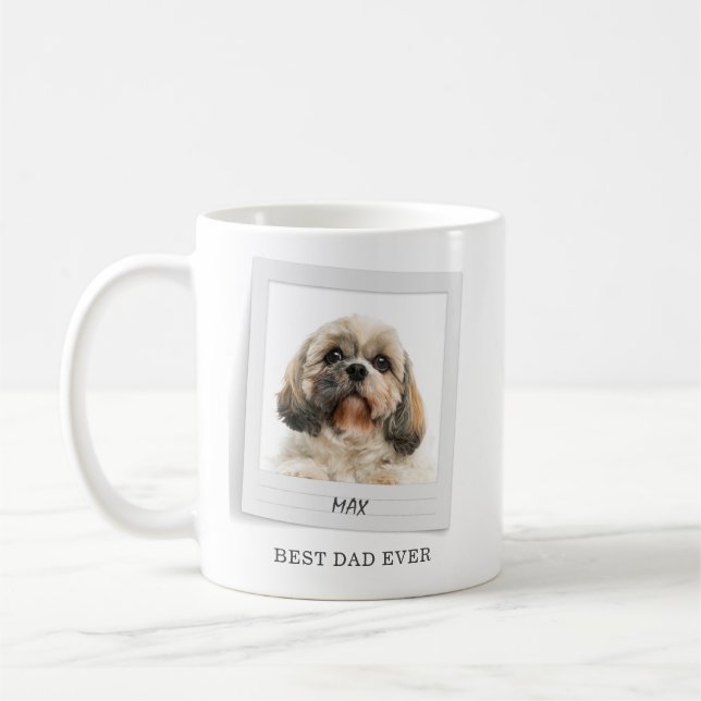 Mug Animaux de compagnie papa Cadres d'anniversaire Ph (Gauche)
