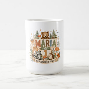 Mug Animaux de Naissance Personnalisés en Bois avec No