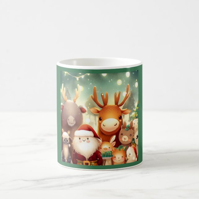 Mug Animaux de Noël 8 (Centre)