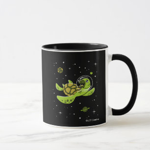 Mug Animaux de tortues dans l'espace