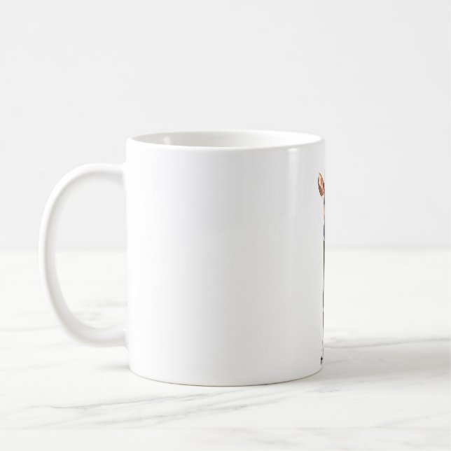 Mug Animaux en tant que gardiens de table (Gauche)
