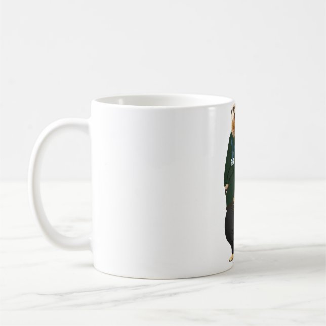 Mug Animaux en tant que gardiens de table (Gauche)