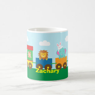Mug Animaux Mignons Colorés Train pour Enfants