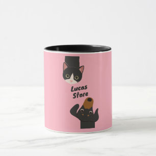 Mug Animaux mignons gribouillés