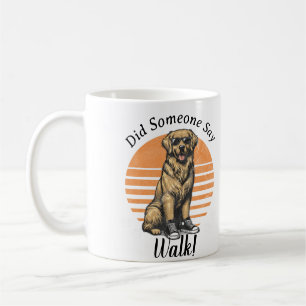 Mug Animaux / Quelqu'Un A Dit Marcher !