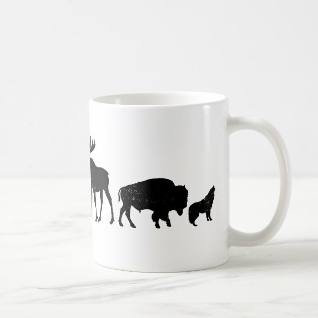 Mug Animaux sauvages de Yellowstone (Droite)