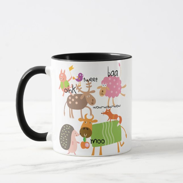 Mug Animaux stupides (Gauche)