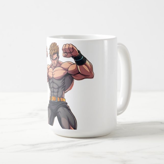 Mug Anime Fighter (Devant droit)
