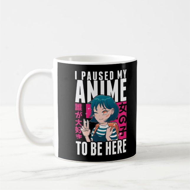 Mug Anime fille Otaku Ado japonais Manga Fan (Gauche)