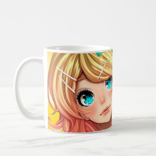 Mug Anime girl art (Gauche)