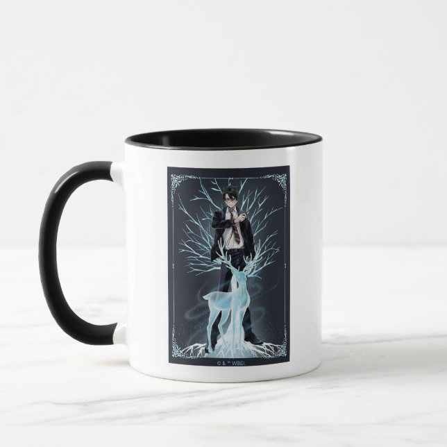 Mug Anime HARRY POTTER™ Stag Patronus (Gauche)