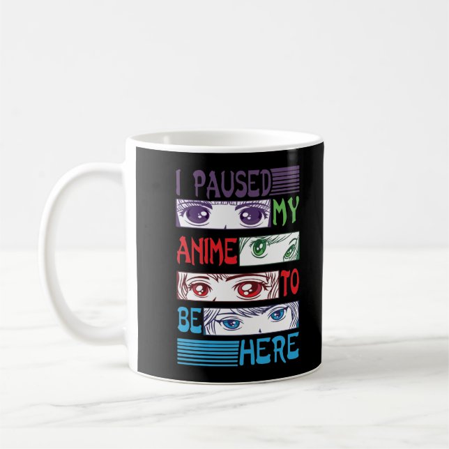 Mug Anime regarder fille Otaku Ado japonais manga (Gauche)