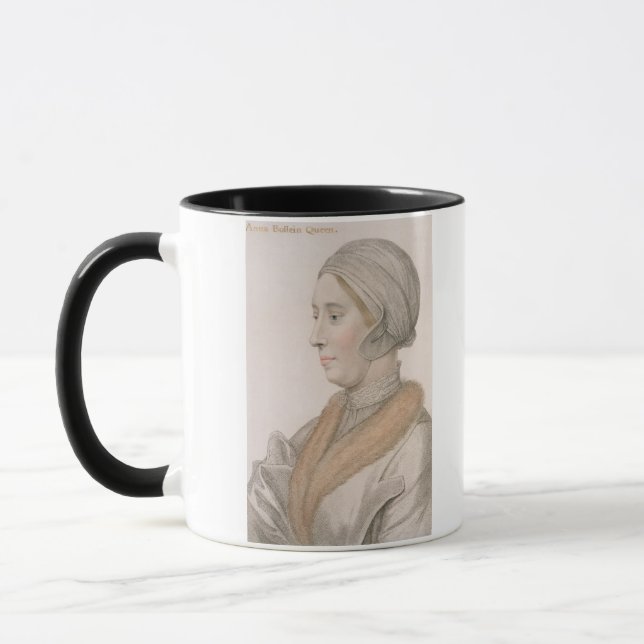 Mug Anne Boleyn (1507-36) gravé par Francesco Bartol (Gauche)