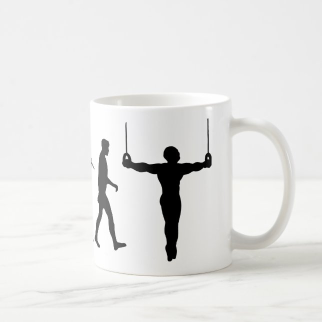 Mug Anneaux gymnastiques de gymnaste (Droite)