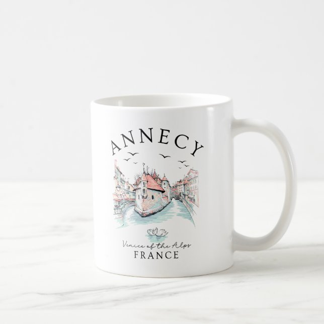 Mug Annecy France – Venice of the Alps (Droite)