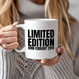 Mug Année bissextile Anniversaire Né Février 29 Jour b