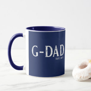 Mug Année Blue G-Dad de la Marine