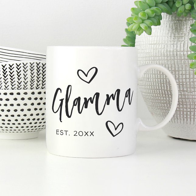 Mug Année de la flamme Grandma établie (Créateur téléchargé)